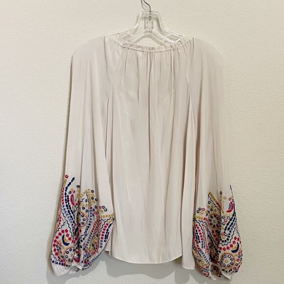 Ramy Brooke Shanese Embroidered Top - Picture 4 of 6